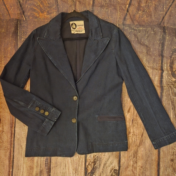 Acne Lavin denim blazer - Picture 6 of 8
